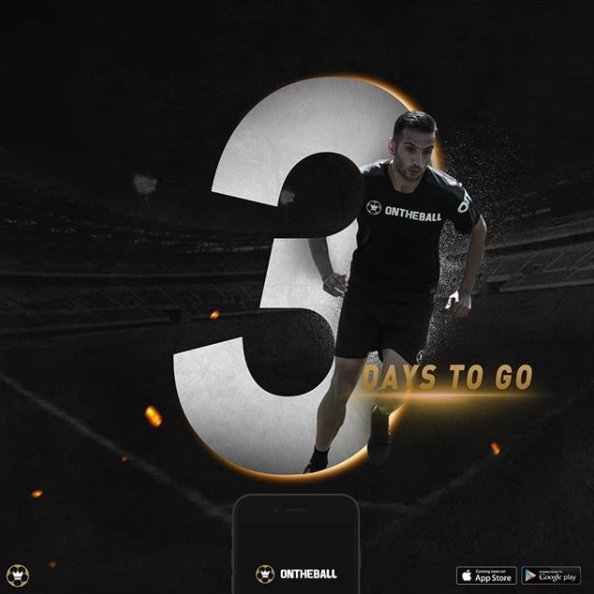 Ontheballglobal's tweet photo. There's only 3 days left till launch day, the long awaited wait will finally be over soon &amp; we hope you guys will love it, time to take your soccer game to the next level. https://t.co/tNnxjcEzLh