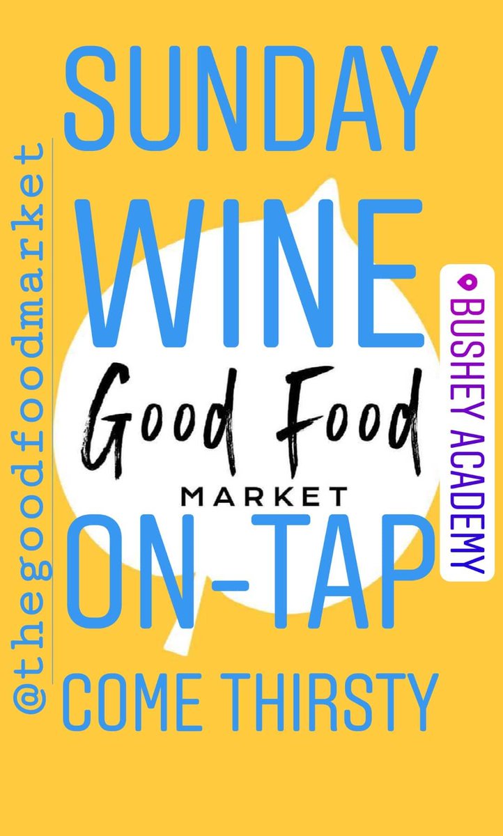 ToT_Wine_Refill's tweet photo. That's Saturday behind us...
Looking forward to our first appearance at The Good Food Market at the Bushey Academy tomorrow.
Pop along and say hello. Have a taste of our fine wines. Perhaps buy a bottle (or two) to wash down your Sunday dinner.
β€οΈπ·π₯
#ToTRefill https://t.co/xsGBUIOsNn