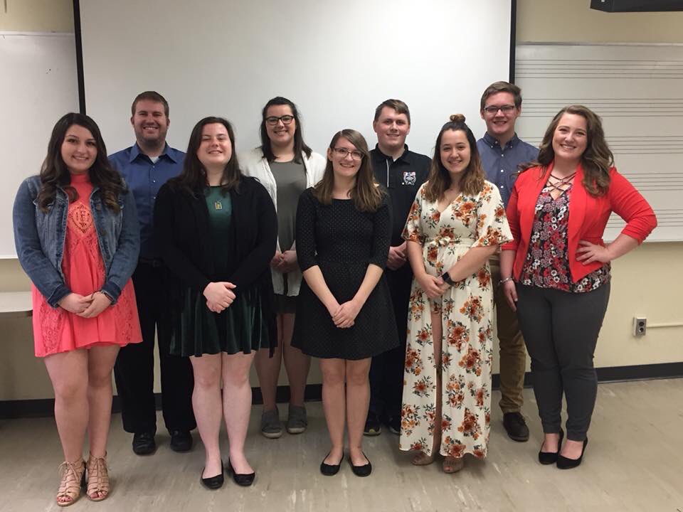 TBS_alphadelta's tweet photo. CONGRATULATIONS to the 2018-2019 Tau Beta Sigma- Alpha Delta Chapter Executive Board!
Go forth and do great things! https://t.co/Abxjx0HWzp