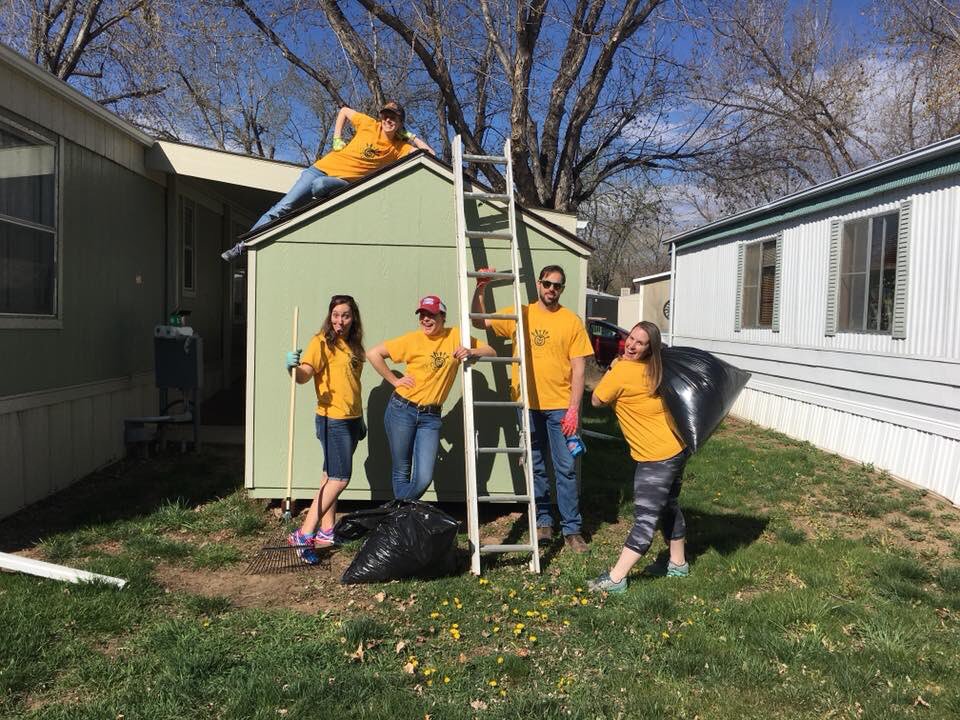 Aeriel_Belk's tweet photo. Our Animal Science GSA participated  in #csunity today! We were a week late, but it turns out it’s for the best because it’s also #PayItForwardDay @CSURams @ASCSUcolostate @CSUAgSci @csuansci https://t.co/ZwO9G0A9O1