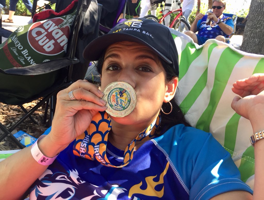 samarasodos's tweet photo. So it’s not Olympic gold, but our  @PortTampaBay #harbormasters record-time 2nd place medal is still awesome! Proud to be a part of this team &amp; @PortTampaBay! https://t.co/aYzPUe5u3Y