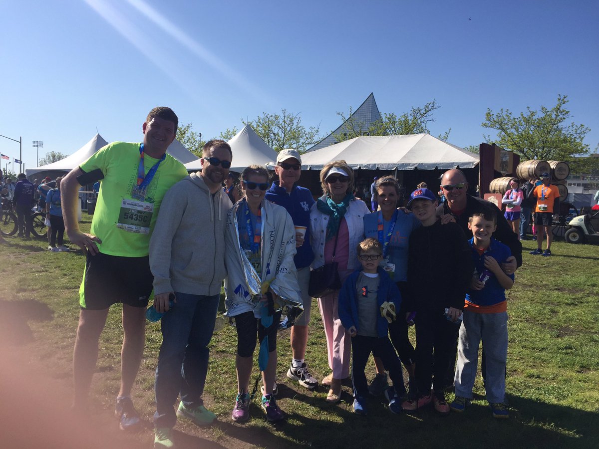 lacygross's tweet photo. Our supporters at the finish line! #derbymini https://t.co/YdqcBcwvho