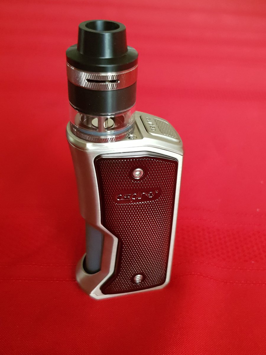 jenndotexe's tweet photo. So excited to try the new @aspirecigs #feedlink #revvo tank. Ordered in #gunmetal of course. Stay tuned for a review #GGNation ❤🔫♀️ https://t.co/drV4hyjlyK