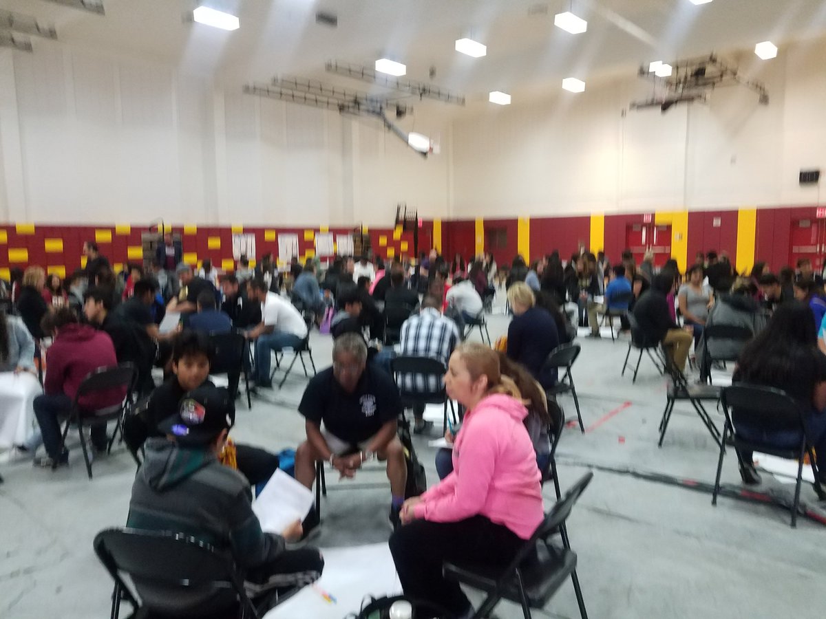 Ending the SUHSD Restore  First/Relationships Matter Conference with 170 people participating in circles. Assistant Superintendent Joe Fulcher spoke on the importance of such practices that promote equity. #restorefirst #suhsdlearns #suhsd