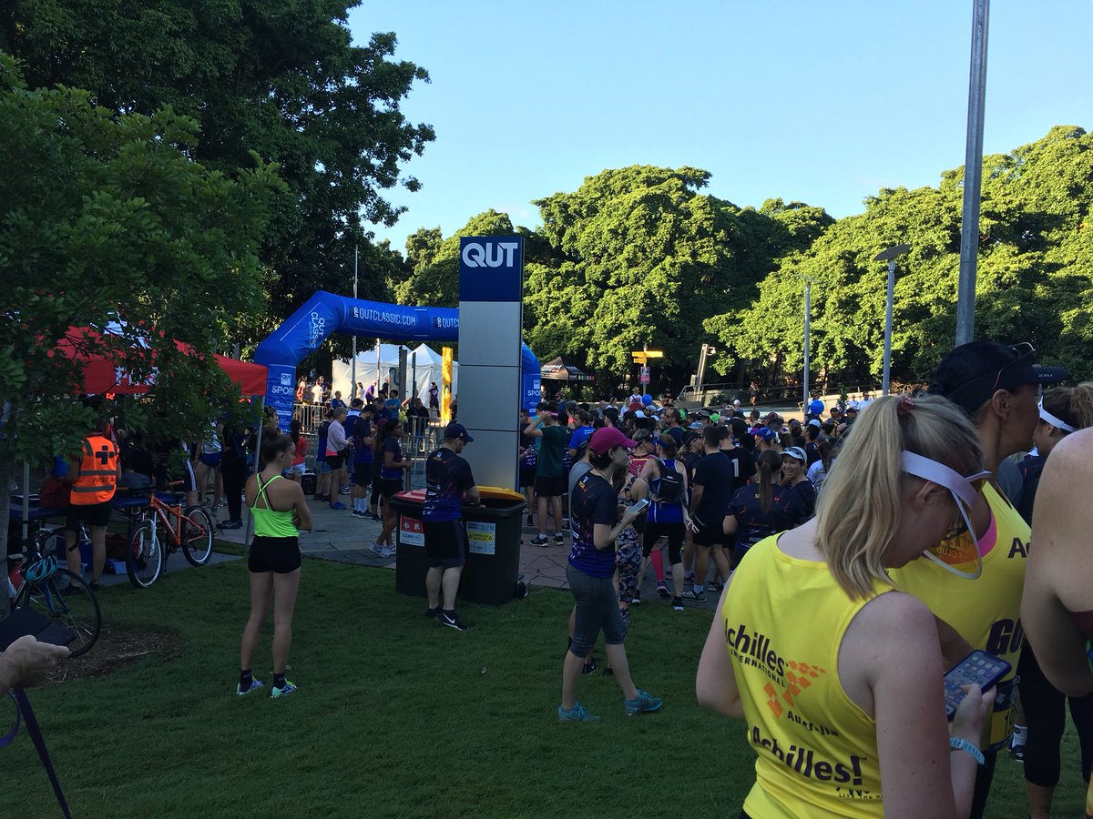 ProfBarrett's tweet photo. Great morning for #QUTClassic. Fabulous way to support @QUT #LearningPotentialFund https://t.co/FOW52COTUS