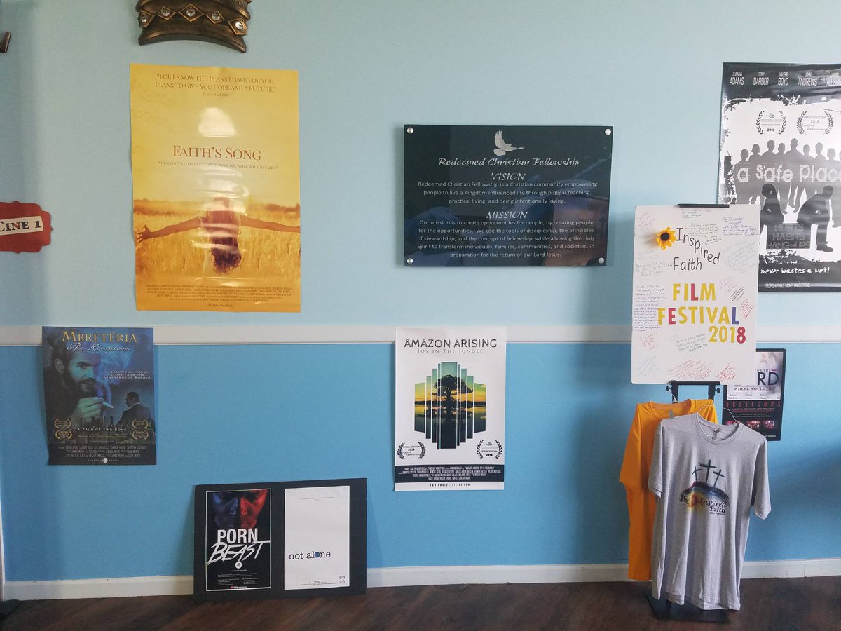 Inspiredfaithff's tweet photo. Inspired Faith Film Festival is in full swing. Screenings happening today on 3 screens. You still have time to support independent films, so come over and join us! https://t.co/pjqS73r3dl