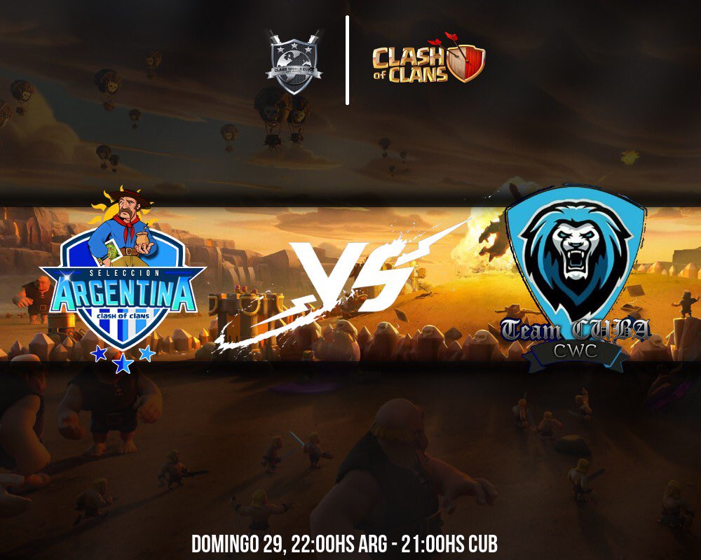 Mañana Domingo 29/04 Argentina vs Cuba <a href="/ClashWorldCup/">Clash World Cup</a> a las 22hs por el canal de <a href="/nahusb17/">NAHUtm</a> Veni alentarrr🙌🇦🇷
