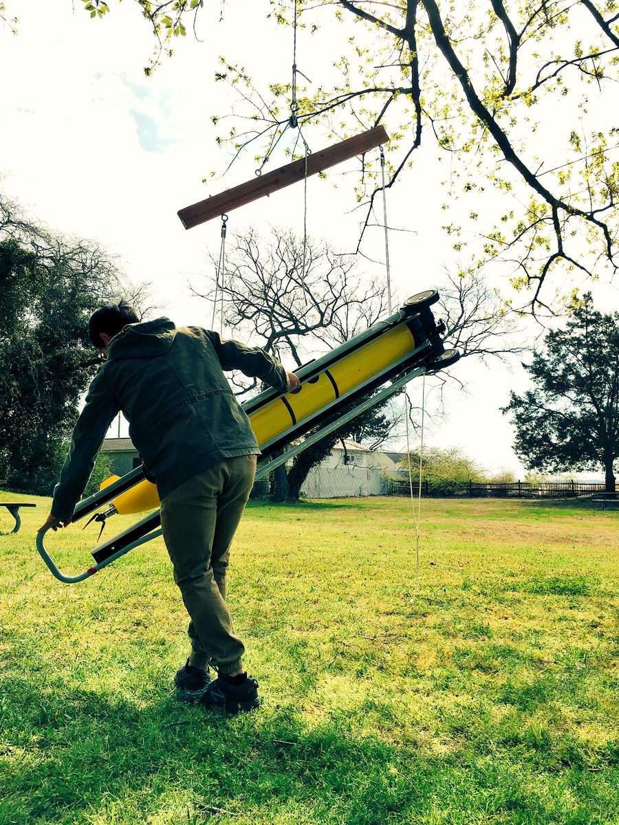 oceansensing's tweet photo. @jas_mcinerney @GliderPLOCAN @DrewFriedrichs @fluidlakes We do the same dance! #glider #compasscalibration #VIMS #C2PO https://t.co/6YnYNaEPpg
