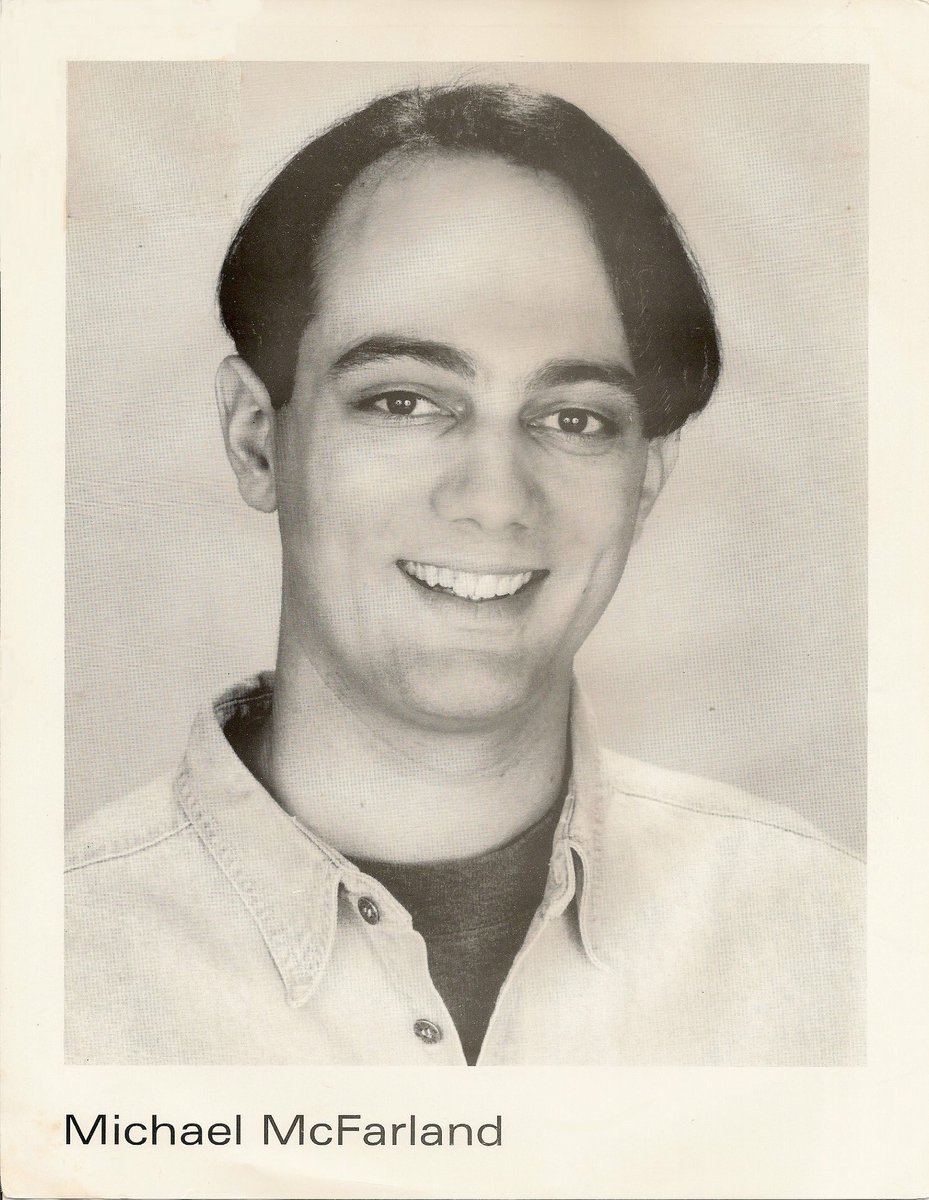 MikeMcFarlandVA's tweet image. Finally found what I think is my #FirstHeadshot. Doing the Oasis/My So-Called Life-thing here. The early 90’s were a strange time, people. #OldHeadshotDay