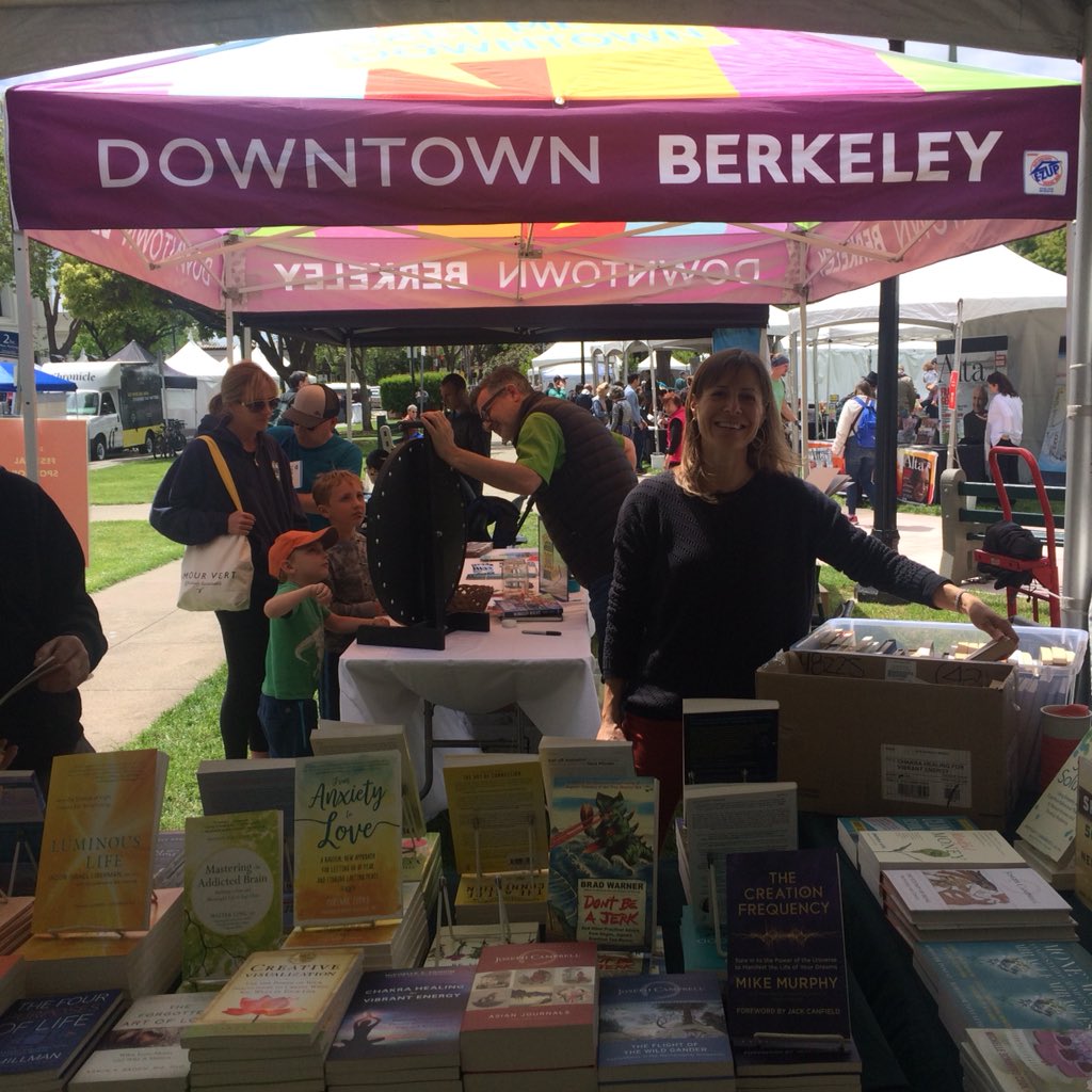 New World Library is offering all of our #books for 50% off at booth #39 at the @BayBookFest in #Berkeley this weekend! Stop by and say hi if you are going to be here too! #baybookfest #bayareabookfestival #bayareabookfest