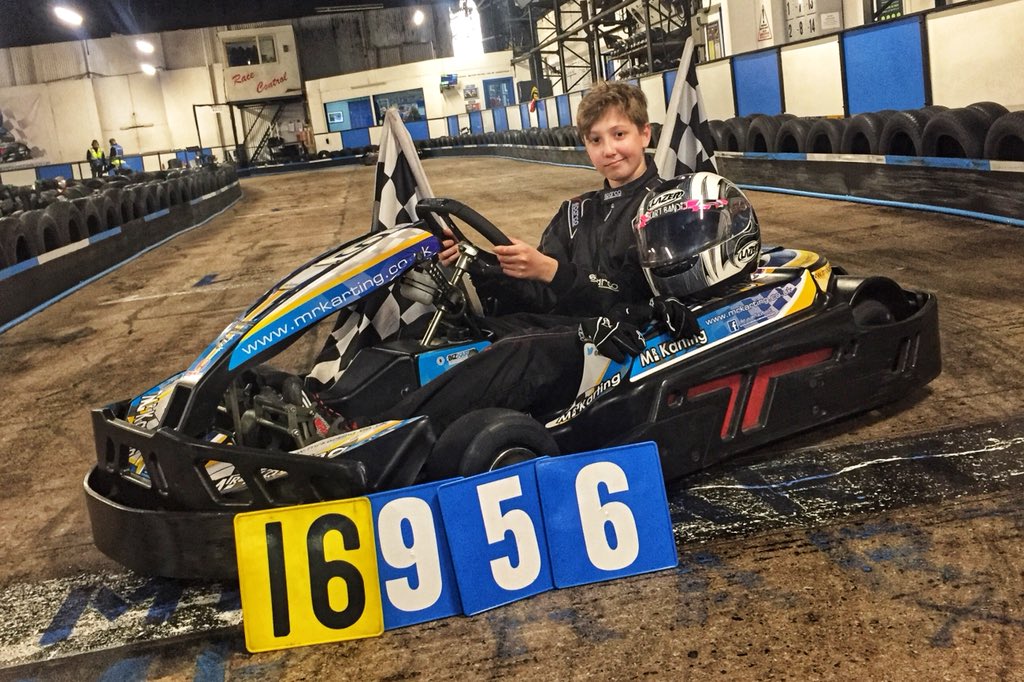 MrKarting's tweet image. Congratulations to Will Beardmore setting a new Junior &amp;amp; Outright #LapRecord of 16.956seconds around our award winning #Warwickshire indoor circuit  in our 200cc @bizkarts!