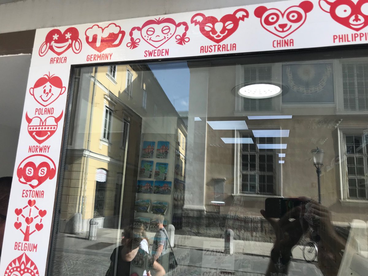 0mgould's tweet photo. #geofail at Ljubljana gift shop. Africa does not belong with the collection of countries https://t.co/apfdACqftP