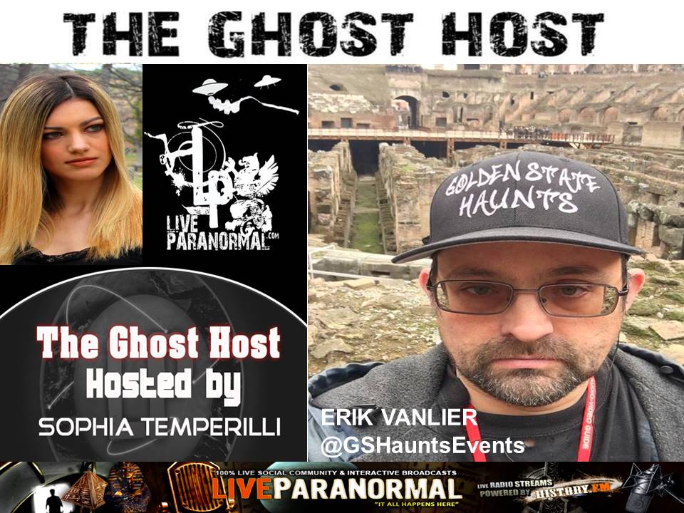 GREAT ARCHIVED SHOW with 'Golden State Haunts' lead paranormal investigator ERIK VANLIER available now!!  ENJOY:) --  blogtalkradio.com/liveparanormal… #liveparanormal #BlogTalkRadio #goldenstatehaunts #paranormal #ghost #haunt #evp