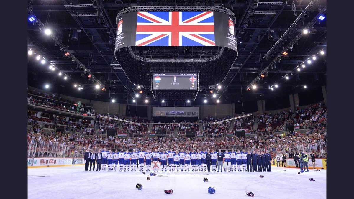 ZachSully11's tweet photo. We’ve only gone and done it... @woolster80 @TeamGBicehockey @TeamGB #Champions #DareToDream 🥇🏆 https://t.co/ZvtdQmxXBq