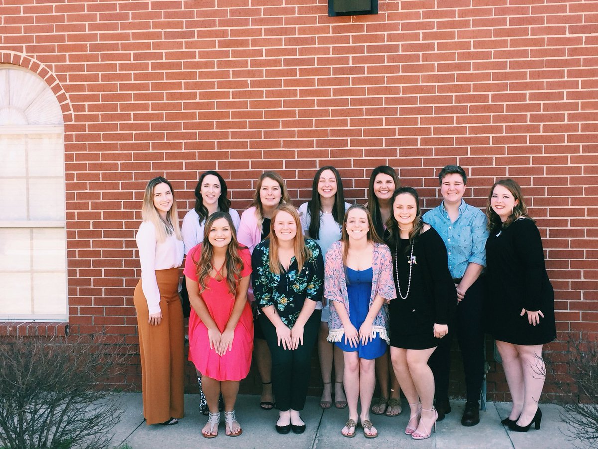okcadpialumnae's tweet photo. Today we took 14 @UCOADPi sisters through the Jewel Degree! Welcome to Pi membership!! 💎❤️ https://t.co/PN4EvLXliZ