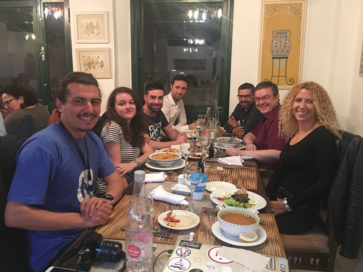 Tuniseo's tweet photo. Le repos des conférenciers ... Medina by night ...  #tuniseo https://t.co/cVFiRrKnlb