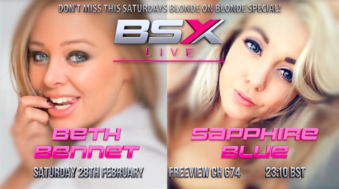 Girl on girl time! 🙌

@BethUndressed and @SapphireOnFire are getting naughty on BSX 🔞

Freeview Channel 674 📺 https://t.co/6295stniIu