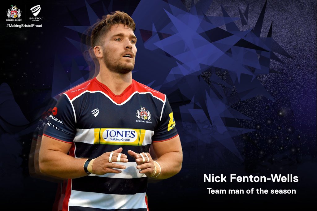 BristolBears's tweet photo. 🍾| @Nick_FW7 wins Team Man of the season. 

Fantastic ambassador for this club, on and off the field. https://t.co/aAYF2e4QrE