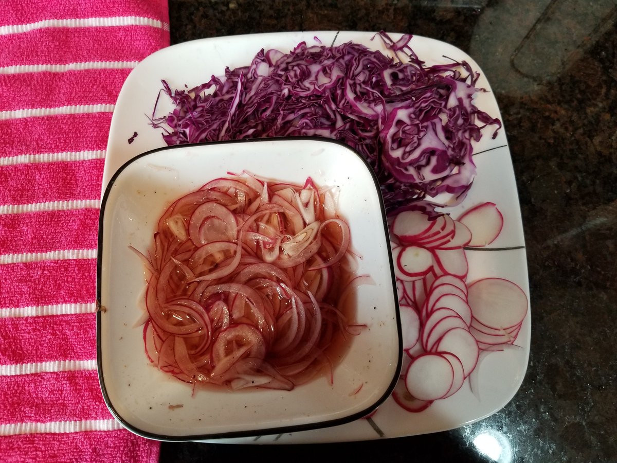 rockandranch's tweet photo. Prepping for some .@chrissyteigen skillet fish tacos for dinner! Accompaniments coming along well 😎 #cravings https://t.co/GoRx5QojaL