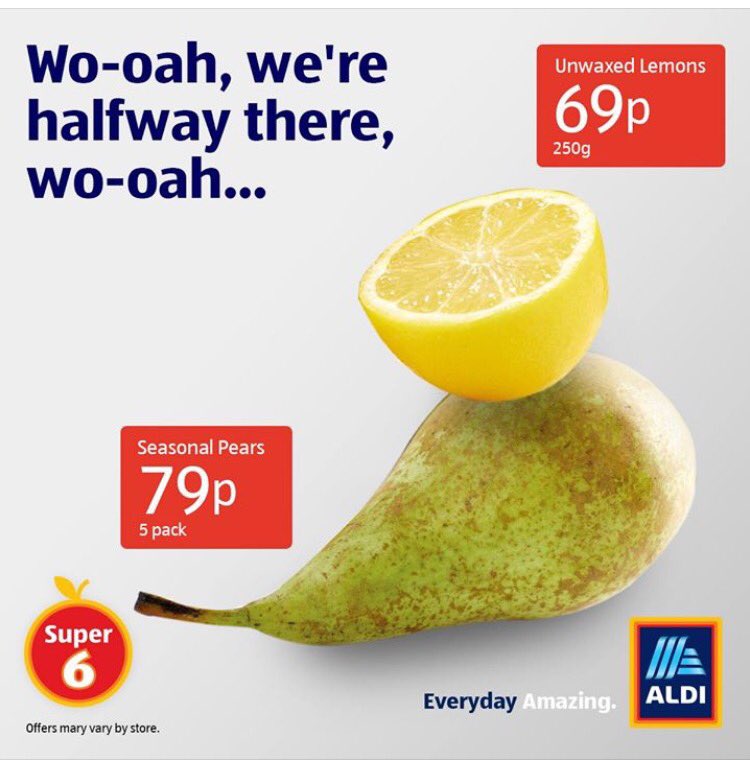 catcopycreative's tweet photo. Copy Chiefs @AldiUK I bow to thee... https://t.co/U53tx6qrzP