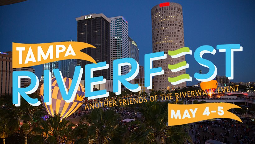 StrazCenter's tweet photo. Next weekend is Tampa Riverfest! @RevelersBand will perform free concerts at The Straz on May 4 and 5 along the @tampariverwalk. Don’t miss out on the fun! https://t.co/W7ux2MyQrm https://t.co/SHLchgpXr1