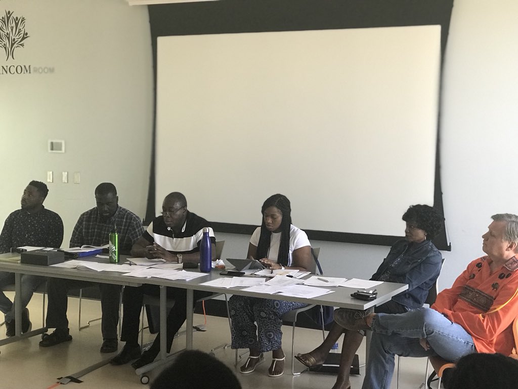GFAEAssociation's tweet photo. Ghana Friendship Association of Edmonton monthly meeting underway at the Mill Woods Senior and Multicultural Centre with MLA Richard Feehan in attendance. #GhanaCommunity #GhanaYEG https://t.co/KIaZmHoR1s