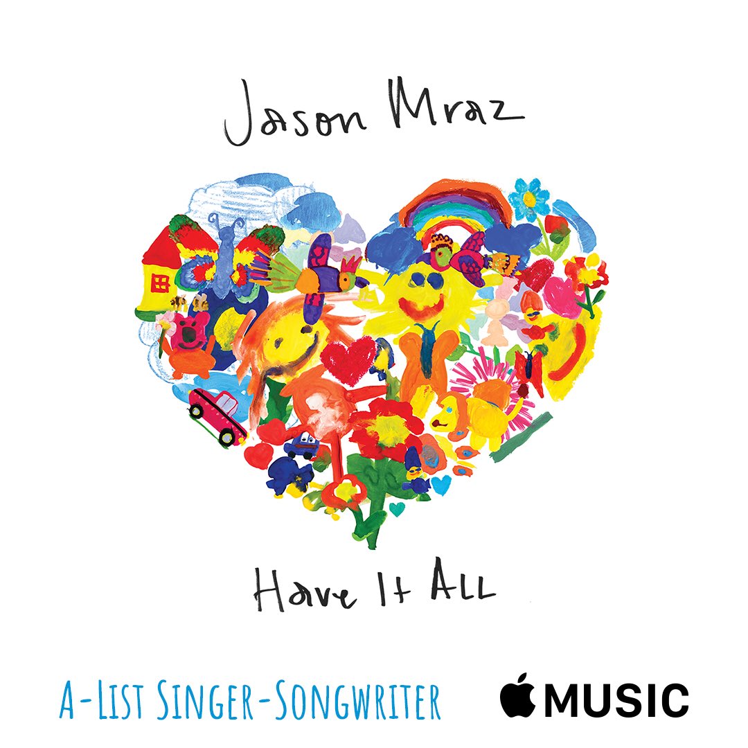 jason_mraz's tweet photo. Listen to "Have It All" on @AppleMusic's A-List Singer-Songwriter playlist > https://t.co/EcMyVHeedT https://t.co/tHWxLbBhIX