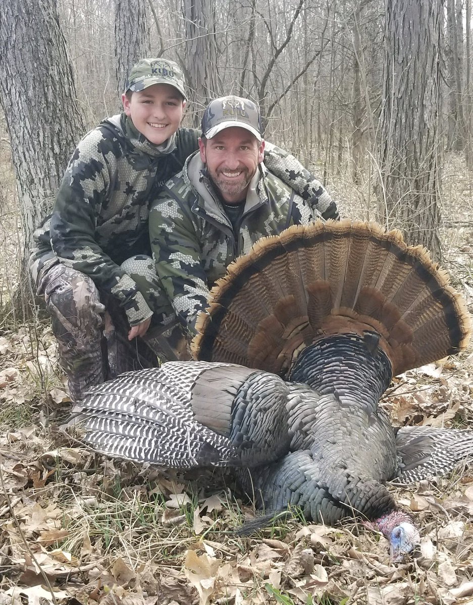 Another successful Michigan spring turkey hunt. Thanks to <a href="/KUIU/">KUIU</a> cuz the #kuiunation family that hunts together stays together!