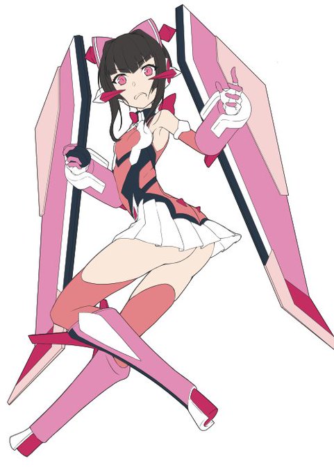 昨日配信で描いてたラクガキ調。また後で色塗り配信しますかー 