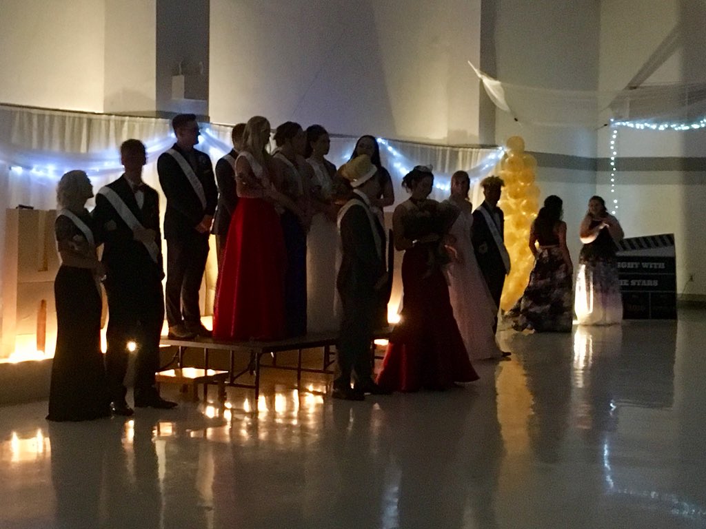 bmbellows's tweet photo. Congratulations to Claire and Thad.. this years prom queen and king! @ALHSathletics https://t.co/ruM3fyKqxe