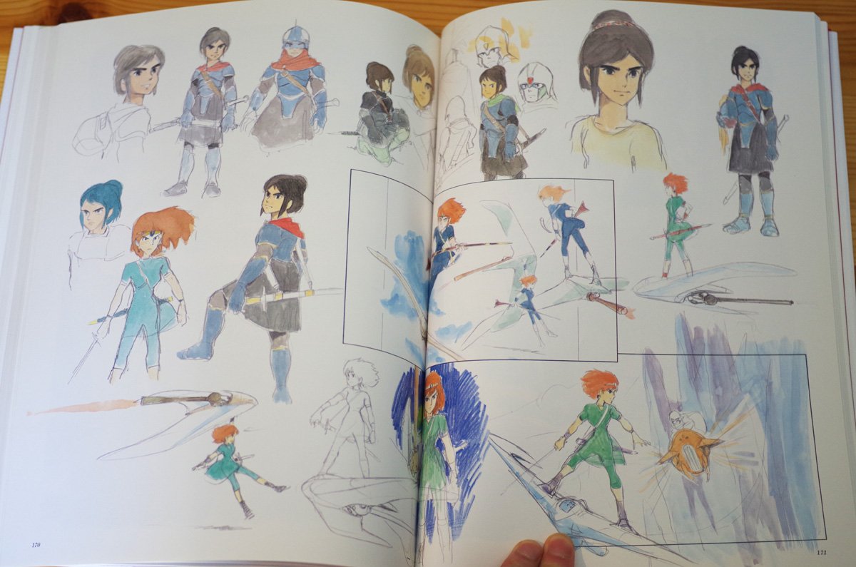 【激レア】風の谷のナウシカ　レイアウト展　実寸レプリカ　宮崎駿　ジブリ 激レア】美品☆ 風の谷のナウシカ レイアウト展 実寸レプリカ 宮崎駿