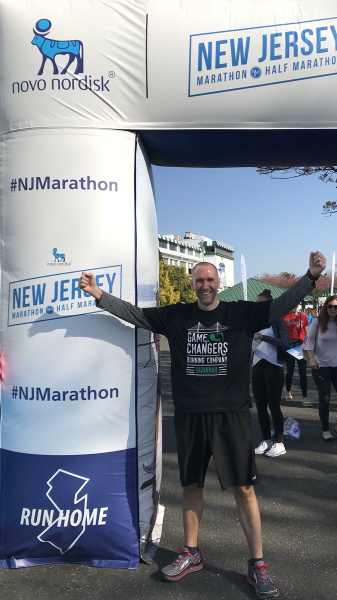 When Savannah meets NJ!  Super excited to be back in my home state for Novo Nordisk Half Marathon tomorrow!  #NJmarathon