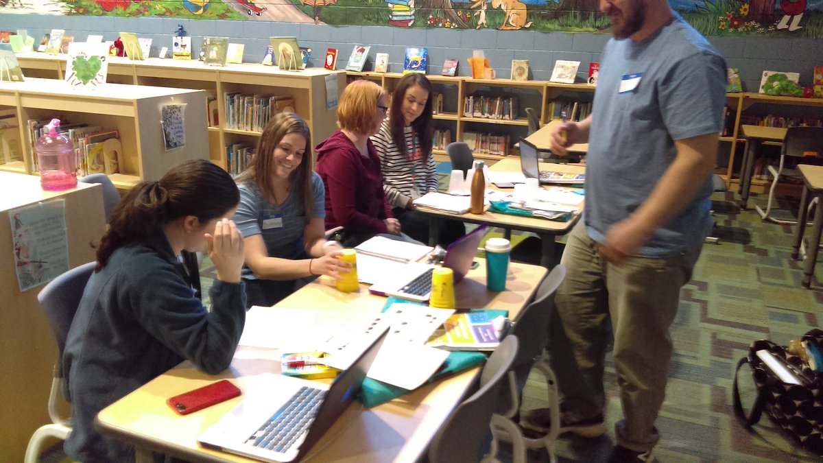 gregerson_kyle's tweet photo. Had a great day with some amazing educators that attended Computer Science Fundamentals workshop. Learning how to bring computer science to all students K-5. @TeachCode #TeachCode #gotRHpride https://t.co/q3ZFp5BKd3