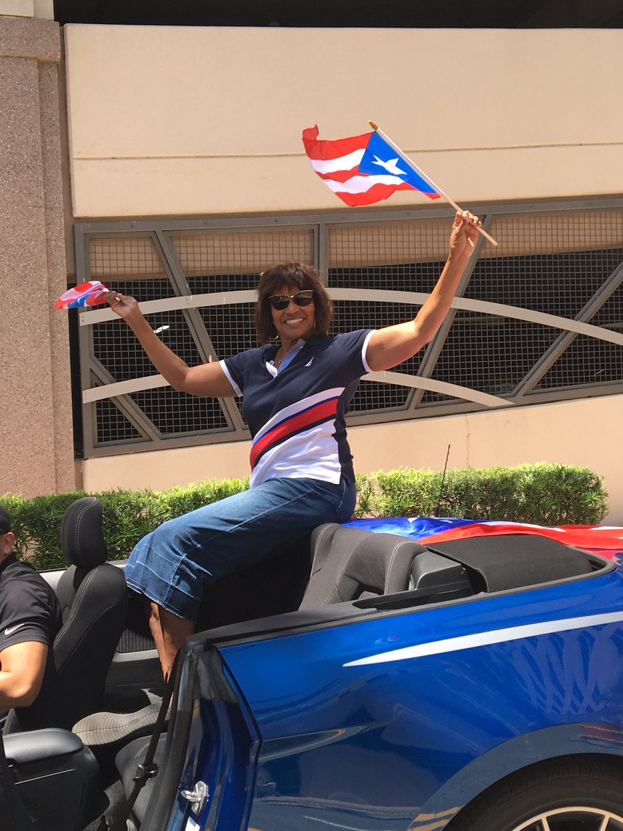 WeaverForWomen's tweet photo. Attending the 2nd Annual Florida Puerto Rican Parade and Festival. https://t.co/HgcORyqMBk