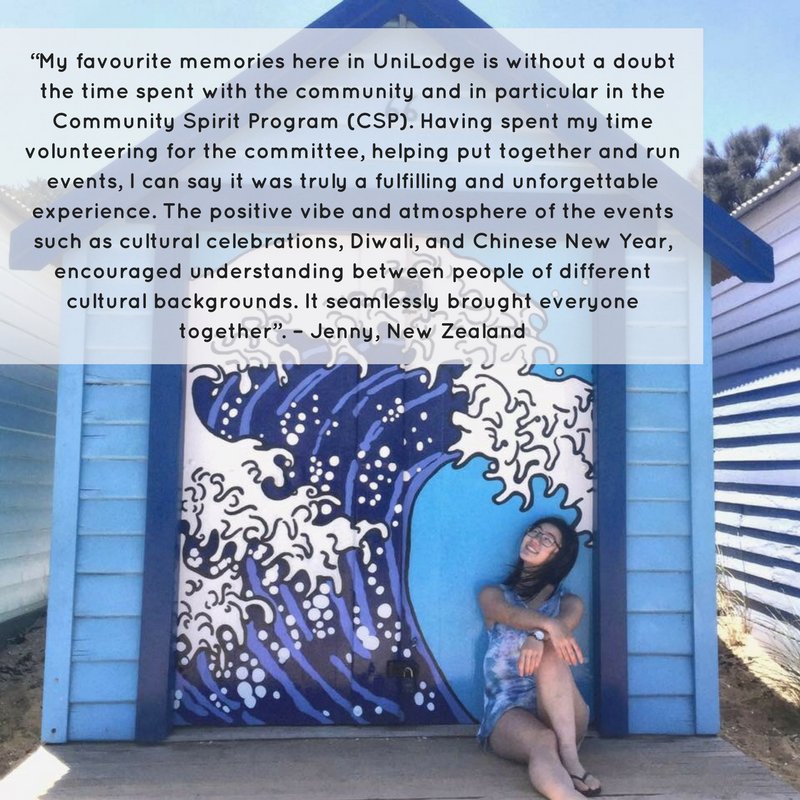 Melbourne UniLodge resident Jenny shares what made her time at UniLodge so special. #unilodge