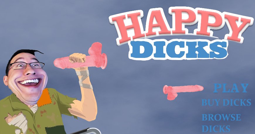 SomebodyLex's tweet photo. #integritybaby #DICKDO #HotandWet @markiplier  PLAY THE NEW AND AWESOME GAME HAPPY DICKS!!!! #HAPPYDICKS #DICKGAMES https://t.co/yJfalL9xLm