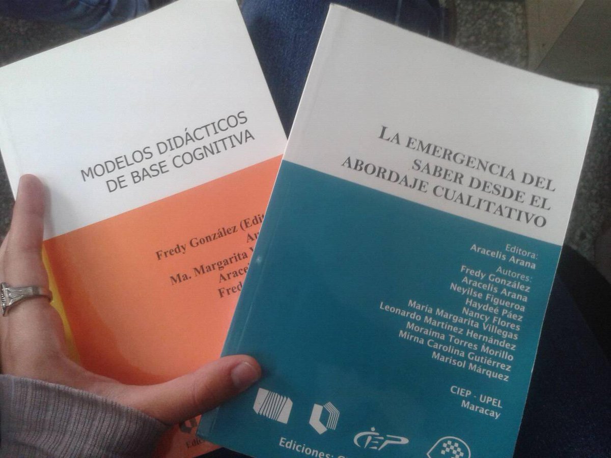 CIEP_UPEL's tweet photo. Modelos Didácticos de Base Cognitiva (20017) y, La Emergencia del Saber Desde el Abordaje Cualitativo (2008), reconocen que los procesos de pensamiento son objeto de investigación y, que el abordaje cualitativo es sustento para la construcción del conocimiento (Ana Rodríguez) https://t.co/9V3vG60cJ0