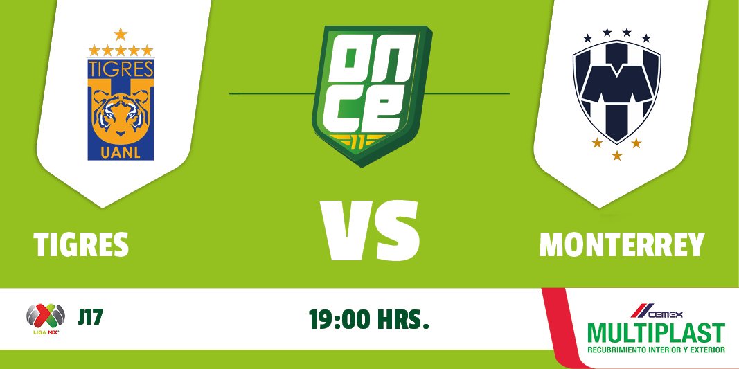oncediariomx's tweet photo. Min 01' ⏱️| #Clásico116 #LigaMX
¡Da inicio el Clásico Regio! @TigresOficial recibe a los @Rayados.
#ClásicoRegioEnONCE
#ONCEDiario
Sigue el partido acá: https://t.co/xz5TGHZ5Nq https://t.co/RPLgQG0ZrM