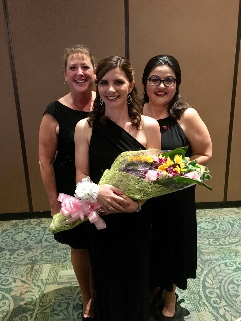 fmeeagles's tweet photo. FME Rookie of the Year!  Charlece McLoughlin represented us well!  #FMERocks #FMEPride #WeAreClint https://t.co/VtJQeEaWQu