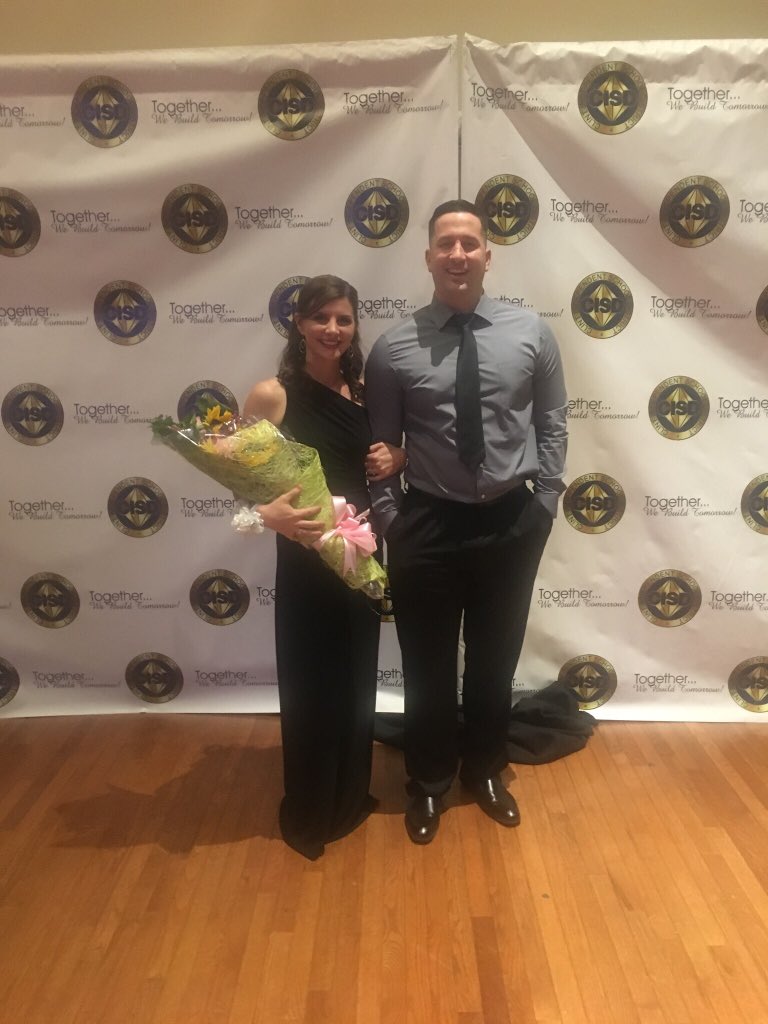 fmeeagles's tweet photo. FME Rookie of the Year!  Charlece McLoughlin represented us well!  #FMERocks #FMEPride #WeAreClint https://t.co/VtJQeEaWQu