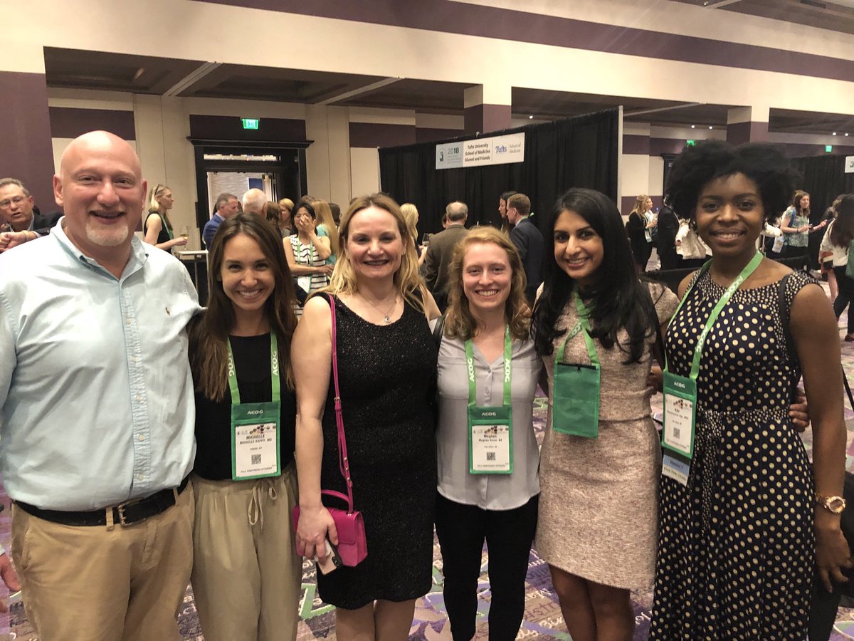 So lucky to be supported by such phenomenal faculty at Michigan Medicine. Current &amp; future ob/gyn’s at #ACOG2018