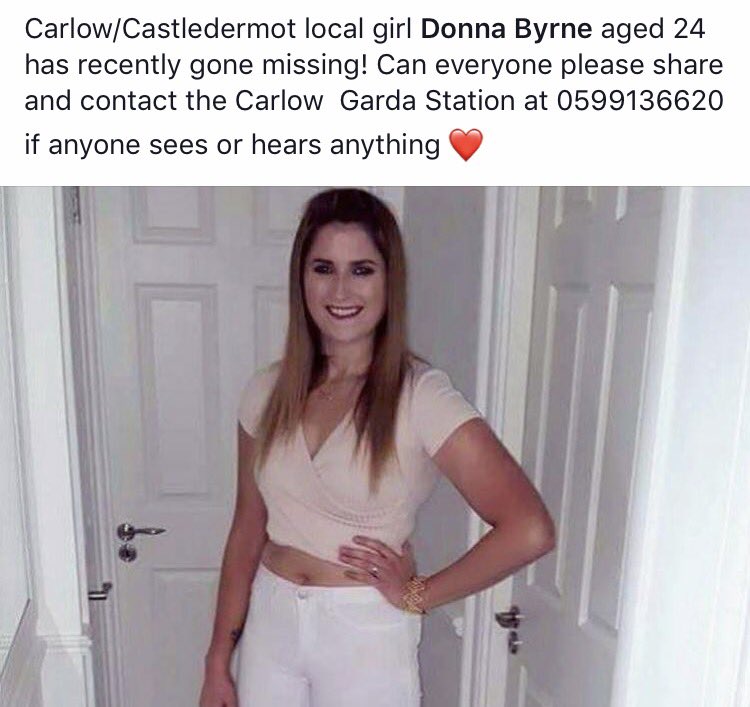 Share and help find Donna Byrne ❤️