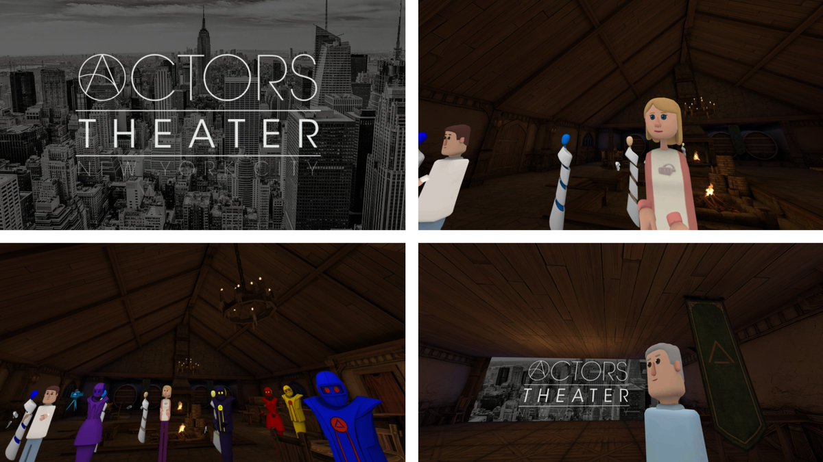😎 Want to join, but don't have a VR headset? We've got you covered— watch our 2D live-stream: bit.ly/AltVR-Livefrom… ft. <a href="/ActorsTheaterNY/">ActorsTheater</a> <a href="/dinoantoniou/">dinoa1</a>