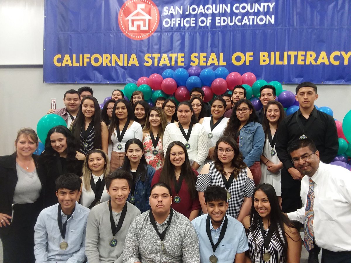 knudpsych8's tweet photo. 76 of the 122 Stockton Unified students who received the State Seal of Biliteracy are Franklin High students! https://t.co/8LGZPlOzw3
