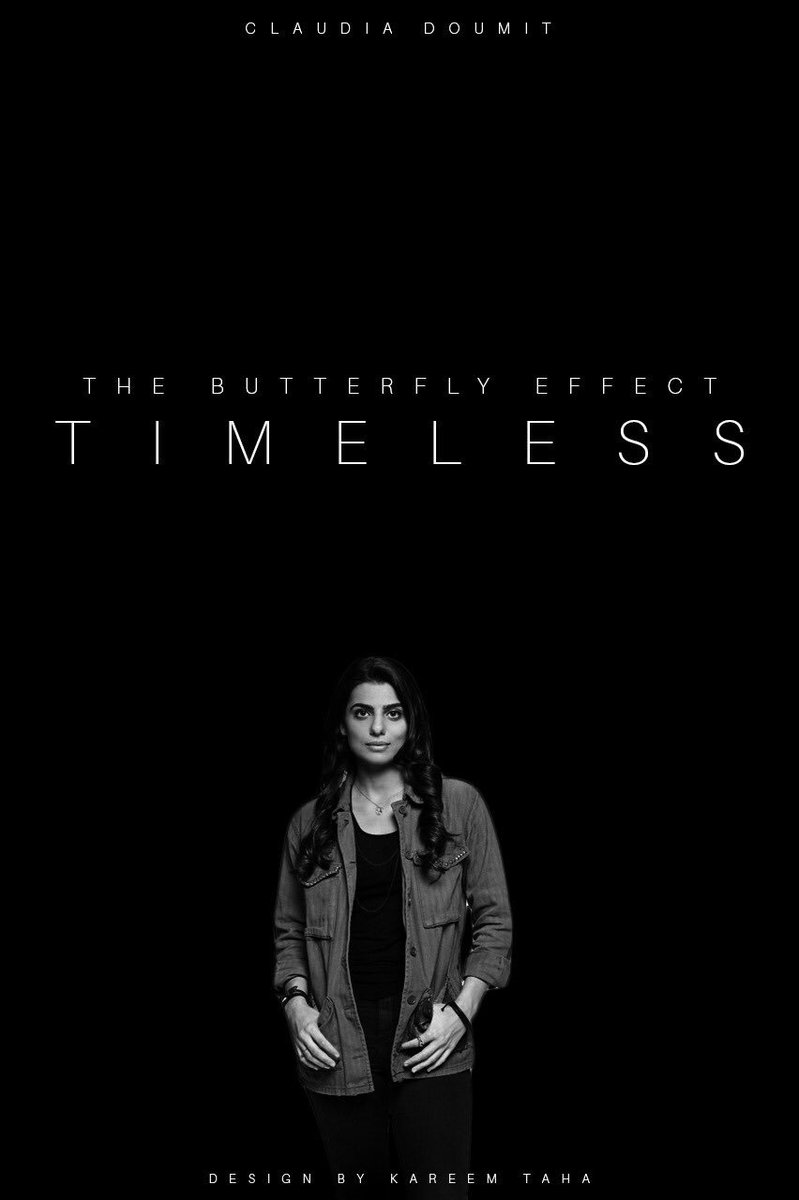 I took a more of a Dramatic approach in designing this #poster of #Timeless For @JustDoumit #renewtimelessforseason3  @NBCTimeless  #FanArt #TimelessFanArt #ClaudiaDoumit