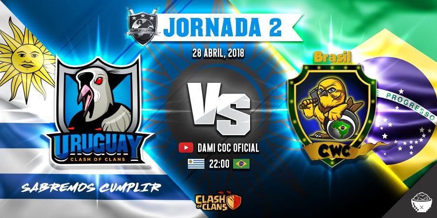 En minutos por @Dami_coc