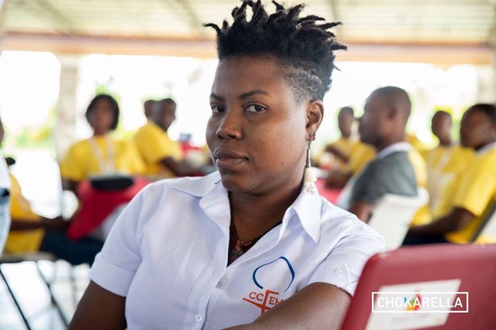 chokarella's tweet photo. Cette deuxième journée a débuté avec une conférence sur l’environnement des business de la ville des Cayes et le rôle de la Chambre de Commerce et de l’Industrie du Sud, animée par le président M. Antoine Borgas. #TechCampOkay https://t.co/F5DAhuZWRr