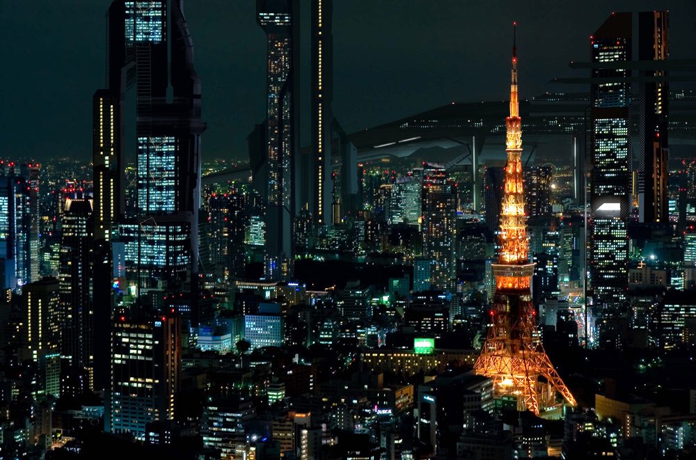 千葉功太郎 チバニアン Twitterren シェア希望 絵師募集 1枚5万円で2 4点 添付のような未来都市イラストを描いて頂ける方 募集します リプかdmください Drone Fundのお仕事です 未来かっこ良くて 女の子もいれば Eshi Illustrator T Co