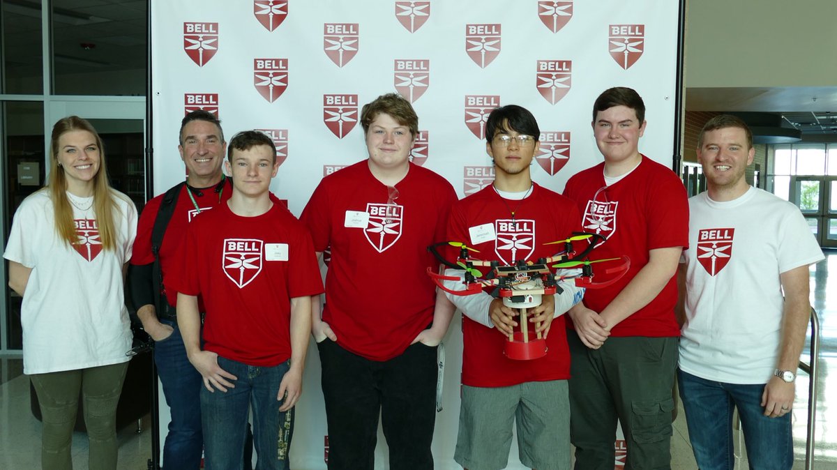 BellFlight's tweet photo. #BellDroneCompetition | Congratulations to our π₯π overall place team, #TrinityHigh of @FortWorth_ISD! https://t.co/9XyekuvNxe