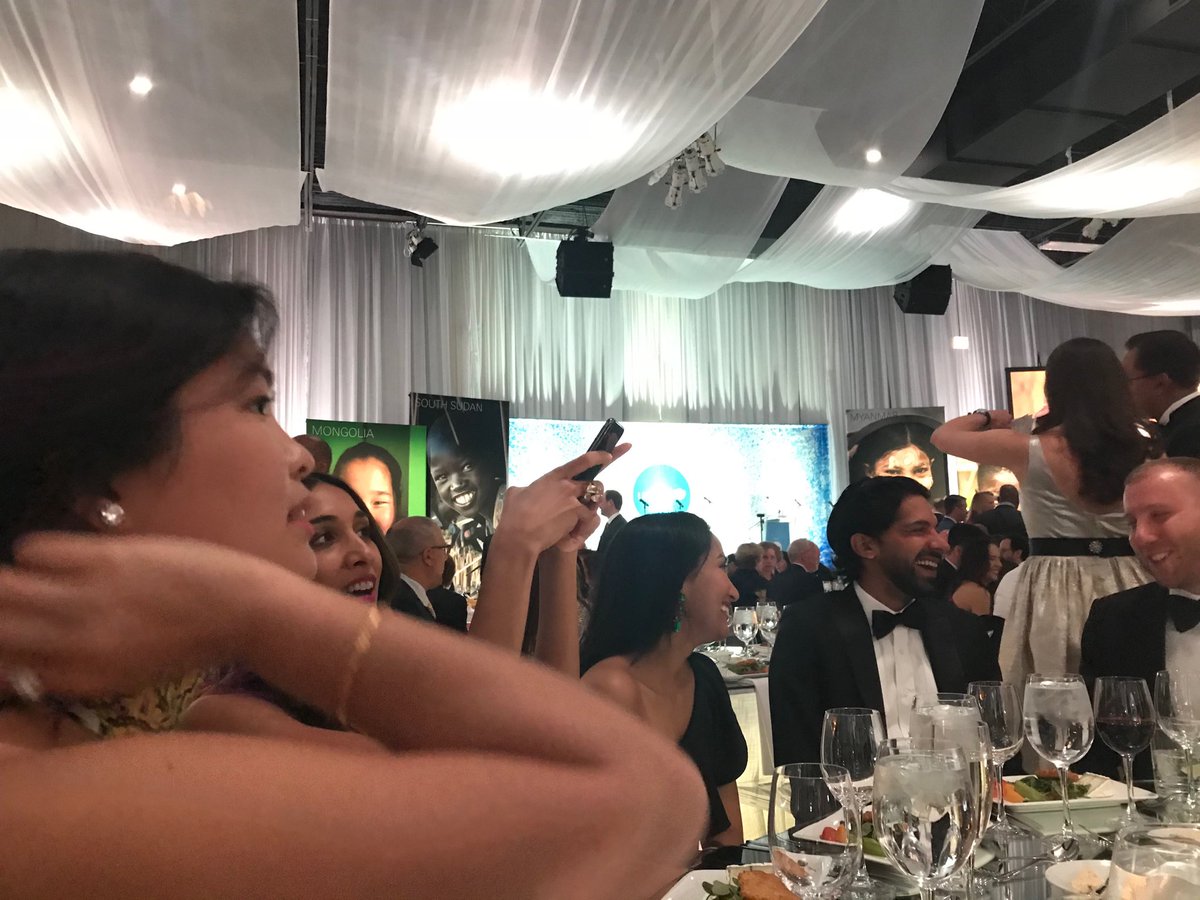 Proud of <a href="/kathylai/">Kathy Lai</a> and her leadership on board of UNICEF Chicago and a privilege to be at #unicefgalachi